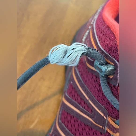 Salomon X-Ultra Trail Hiking Shoes Womens Size US 7 Cranberry - Picture 6 of 7